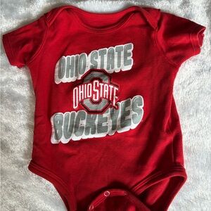 Ohio State Buckeyes Red Infant One-Piece Bodysuit